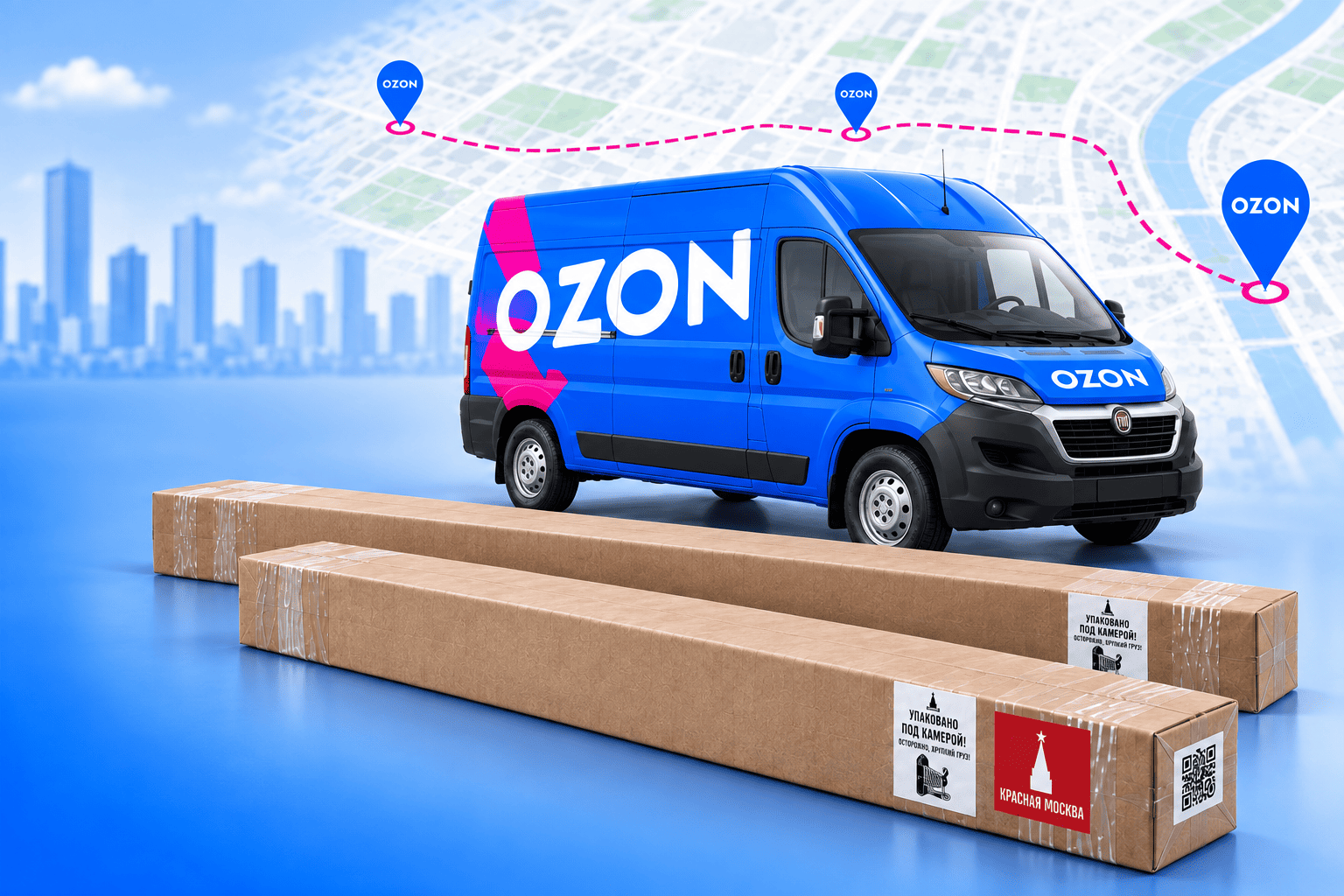 Теперь доставляем в пункты выдачи Ozon Теперь доставляем в пункты выдачи Ozon